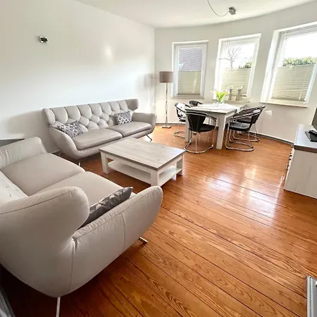 Schoene Ferienwohnung Mit Grossem Garten Flensburgo Exterior foto